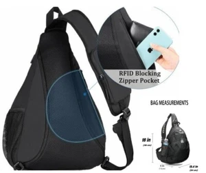 GoodHope Bags BLACK Travel Backpack Rucksack Laptop School Bag Girl Women NWT - Picture 1 of 13