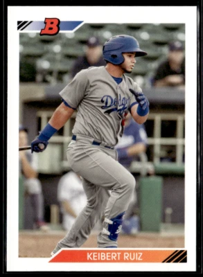 2020 Bowman Heritage #BHP143 Keibert Ruiz Dodgers - Image 1 of 2