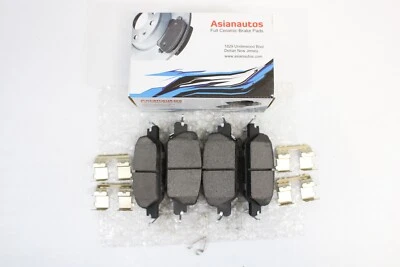 Pastillas de freno traseras de cerámica completa Asianaautos con herrajes para Honda CR-V 2017-2022 Foto 1 de 4