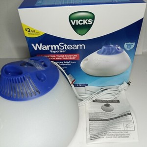 Vicks Warm Steam Vaporizer w/ Nightlight #V150 1.5 Gallon