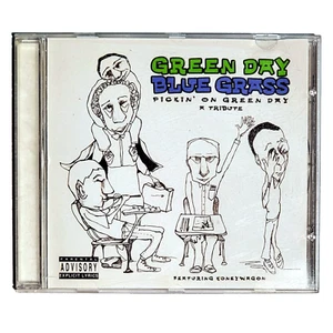 VTG Bluegrass CD Pickin On Green Day Bluegrass Tribute Honeywagon Cornbred Red - Picture 1 of 9