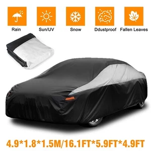 Hyundai Full Car Cover - UV/Snow/Rain Protection | Outdoor Dustproof Shield |USA - Foto 1 di 14