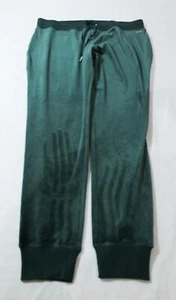 Calvin Klein Women's Velour Velvet Jogger Pants AP2 Malachite Size: XL NWT - Picture 1 of 6