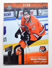 2018-19 Sereal Premium KHL 2017-18 SILVER Foil #AMR-003 Michal Jordan 02/10