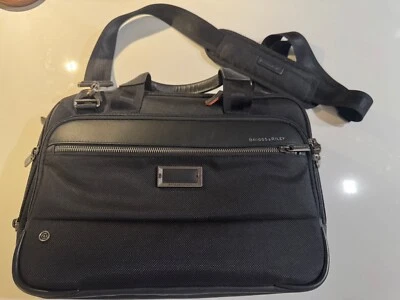 Briggs & Riley @ Work-Expandable Brief, Black, Slim, Model KB415X-4  - Image 1 of 4