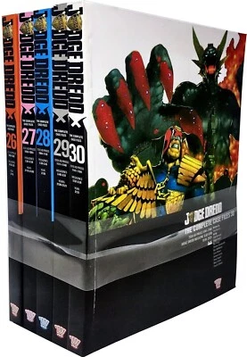 Judge Dredd Complete Case Files 5 Books Set by John Wagner Volume 26-30 Series 6 - Image 1 of 2