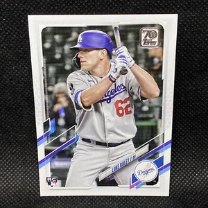 2021 Topps Luke Raley RC Los Angeles Dodgers Rookie #7 - Picture 1 of 2
