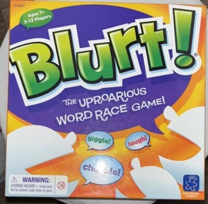 ¡BLURT! JUEGO DE EDUCACIÓN WORD RACE JUEGO FAMILIAR TABLERO DE FIESTA EDAD 7+ 3-12 JUGADORES - Imagen 1 de 5