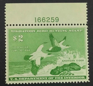 MOMEN: US STAMPS #RW24 DUCK MINT OG NH PSE GRADED CERT VF/XF-85 LOT #74290 - Picture 1 of 3