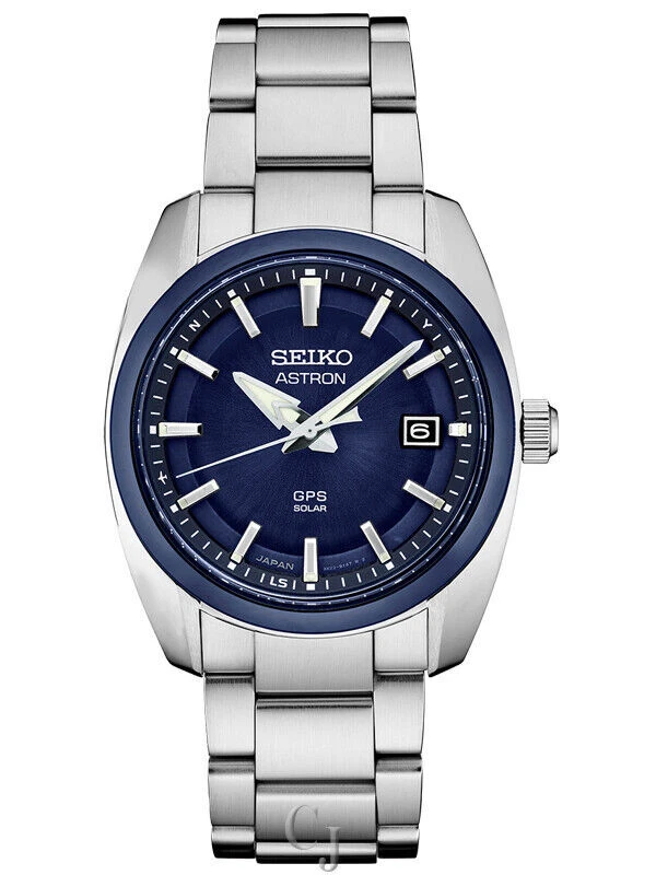 Seiko Astron Blue Men's Watch - SSJ003