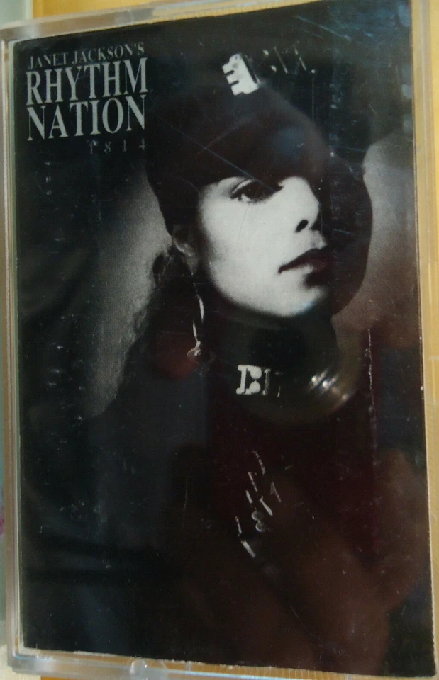 JANET JACKSON - Rhythm Nation 1814 - Cassette Tape 1989 Canada - Image 1 of 1
