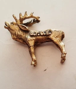 Vintage B.P.O.E. ELK TIE TACK - Picture 1 of 3