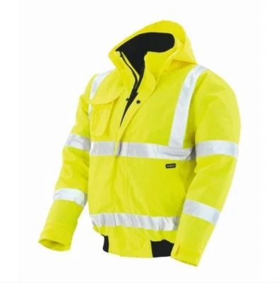 Warnschutz Pilotenjacke WHISTLER Arbeitsjacke TEXXOR leuchtgelb, Größe L