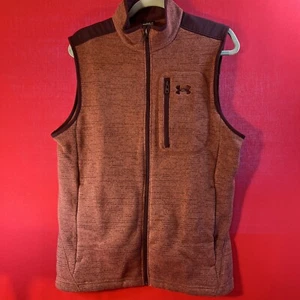 Under Armour Mens Specialist Vest, (688) Cinna Red/Dark Maroon/Dark Maroon,... - Picture 1 of 4