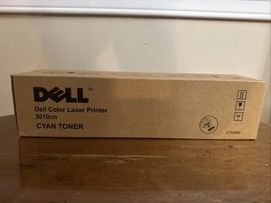 Cartuccia toner ciano originale stampante laser a colori Dell 3010cn - Foto 1 di 2