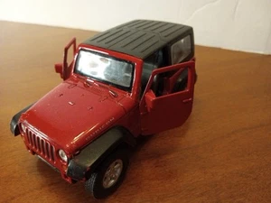 Roter Druckguss Jeep Rubicon 4 Zoll - Bild 1 von 5