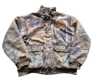 Vintage Cabelas Dry Plus Camo Full Zip Jacke Herren XL wasserdicht Jagd USA 1992 - Bild 1 von 17