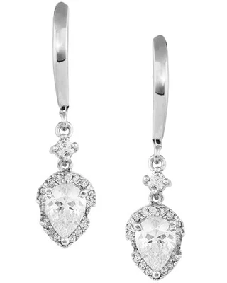 Brincos femininos de cristal Montana Silversmiths perfeição equilibrada - ER5323 - Imagem 1 de 2