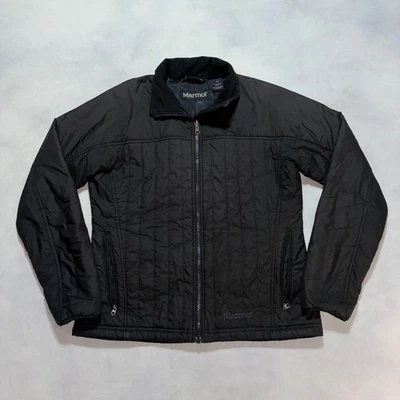 Marmot Black Lightweight Jacket Women's S Full Zip Puffer Coat Quilted Outdoor - Image 1 of 4