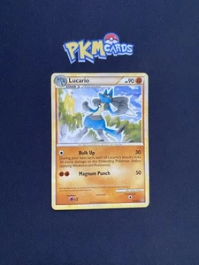 Pokémon TCG Lucario Unleashed 19/95 Regular Rare LP. - Picture 1 of 3