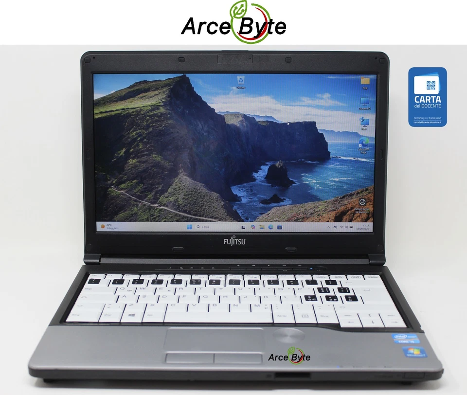 LIFEBOOK FUJITSU S762 13" CORE i5 2,60 GHz RAM 4 GB SSD 128 GB WINDOWS 11 PRO - Immagine 1 di 4