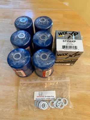 Honda Accord CR-V Civic Element Fit Odyssey Pilot Filtech Oil Filters 03-18 - Image 1 of 4