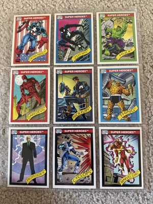 1990 Impel Marvel Universe Series 1 Complete Set 1-162 No Holo READ DESCRIPTION  - Image 1 of 4