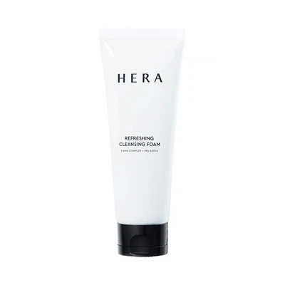 HERA Refreshing Cleansing Foam 160g 3-AHA COMPLEX MELASOLV, Korean Cosmetics - Image 1 of 3