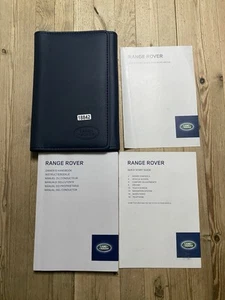 2012-2016 RANGE ROVER OWNERS HANDBOOK MANUAL + NAVI & WALLET 2013 R18842 - Picture 1 of 18