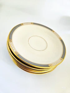 Lenox Presidential McKinley Porzellan, 6er Set Untertassen, "Tadelloser Zustand" - Bild 1 von 18