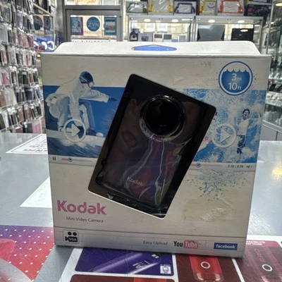 Kodak Mini Video Camera Zm1 VGA USB Waterproof 10ft video -grey colour  Untested - Image 1 of 2