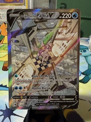 Origin Forme Palkia V (Alternate Full Art) 167/189 Swsh10: Astral Radiance Holo  - Image 1 of 2