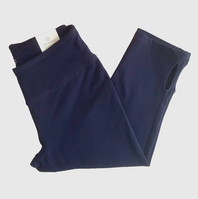 T by Talbots Women’s Navy Blue Zipped Back Pocket Capri Leggings Sz XL - Image 1 of 4