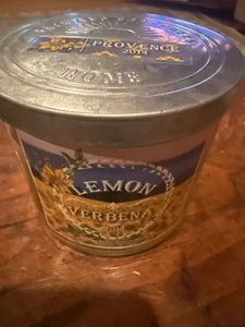 New Bath & Body Works Lemon 3-Wick Candle Provence 2014 Collection with carry - Picture 1 of 5