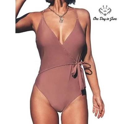 Traje de baño Cupshe elegante danza de una pieza talla XXL Foto 1 de 4