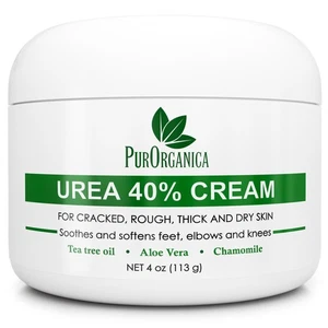 Urea 40% Foot Cream – Made in USA, Dermatologist Tested, Intensive Repair for... - Picture 1 of 8
