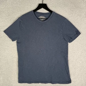 J. T-shirt CREW Wallace & Barnes Heritage peso cotone uomo piccola blu - Foto 1 di 6