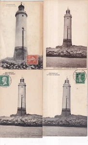 Konvolut 4 alte Ansichtskarten Ansichtskarten COUTAINVILLE ÄRMEL Senquet Leuchtturm - Bild 1 von 1