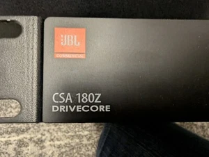 JBL CSA 180Z Commercial Series Single-Channel 80-Watt Power Amplifier - Picture 1 of 3