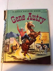 1955 Little Golden Book-Gene Autry by Steffi Fletcher - Picture 1 of 4