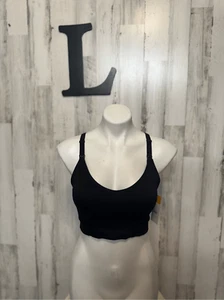 Black sports bra - Picture 1 of 8
