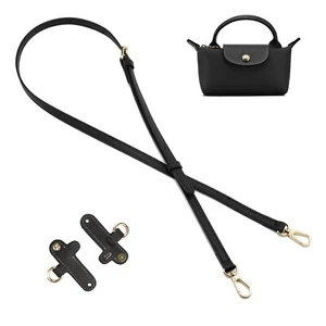 Leather Strap Suitable for Longchamp Handbag,Crossbody Adjustable Shoulder St... - Picture 1 of 6