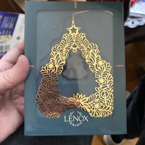 Vintage LENOX Crystal Wonders 3D Christmas Tree Ornament in Box - Picture 1 of 5
