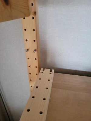 Für Ikea Ivar 30 cm Regal - 4 Stück Buchstützen, Durchfallsicherung - Bild 1 von 4