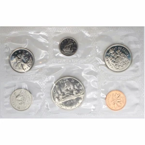 1969 Canada Prooflike Uncirculated Set of coins - Picture 1 of 2