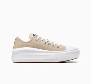 Converse W Chuck Taylor All Star Move Platform Shoes Granola A07580C US 3-10 - Picture 1 of 6