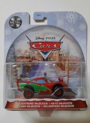 NOVITA' CARS Disney pixar SAETTA MCQUEEN NATALE 2020 RARO mattel 1/55 maclama - Immagine 1 di 4