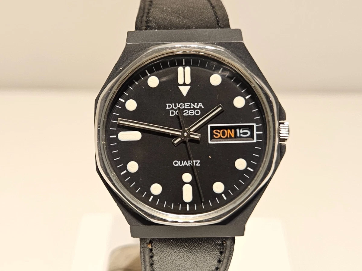 DUGENA クォーツ腕時計 ブラック Dugena Quartz Battery Wristwatches for sale - eBay