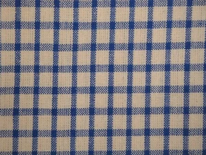 Diamond Textiles Americana Blue Windowpane Plaid Homespun Apparel Quilt Fabric - Picture 1 of 7