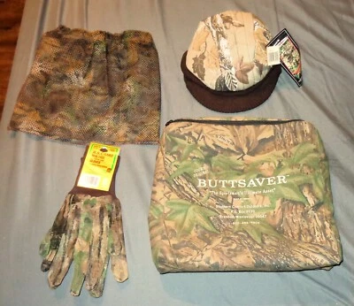 NUEVO NUEVO CON ETIQUETAS PARA HOMBRES ESPARTANO REALTREE CAZA CAMUFLAJE SOMBRERO GUANTES ALMOHADA SALVACUBOS RED FACIAL Foto 1 de 4